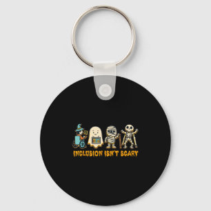 Inclusion Isn't Y Halloween Sped Teacher Women Men Key Ring