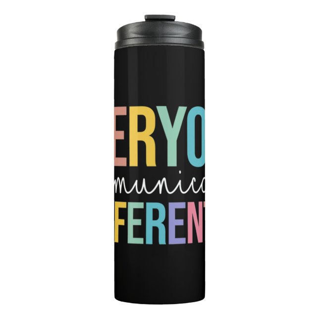 Inclusion Matters, Special Education Shirt, Mindfu Thermal Tumbler (Front)