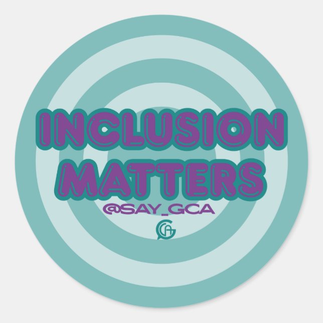 Inclusion Matters Sticker (Front)