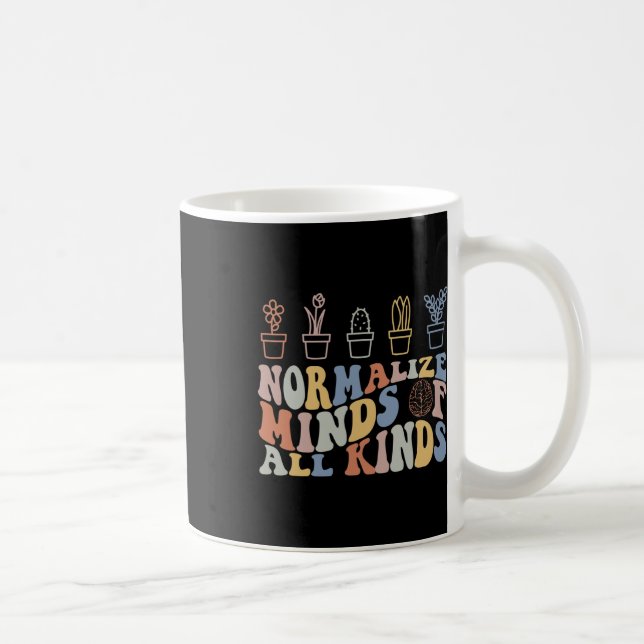 Inclusion Normalise Minds Of All Kinds Autism Awar Coffee Mug (Right)