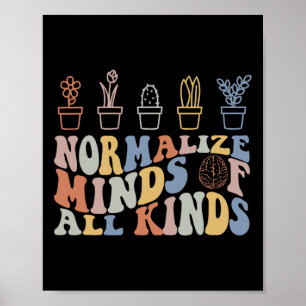 Inclusion Normalise Minds Of All Kinds Autism Awar Poster