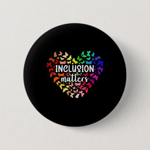 Inclusion Problems Autism Awareness Month Neurodiv 6 Cm Round Badge