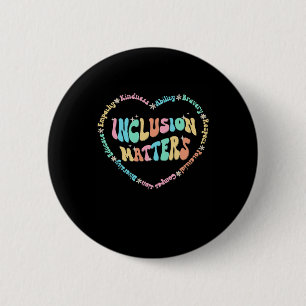 Inclusion Problems Autism Awareness Sped Teacher K 6 Cm Round Badge