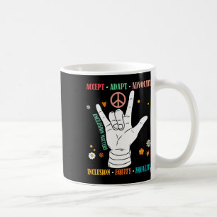 Inclusion Problems Autism Awareness Teacher Inspir Coffee Mug