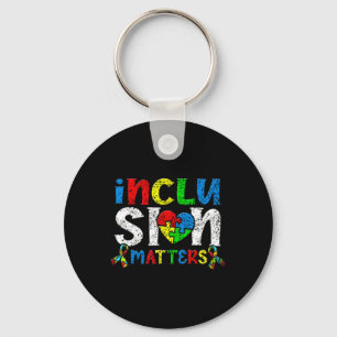Inclusion Problems Autists Autist Autistic Support Key Ring