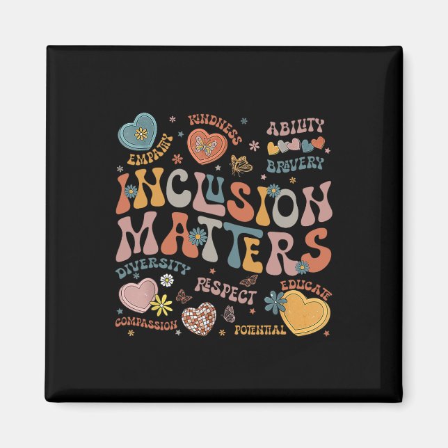 Inclusion Problems Shirt Autism Awareness Special  Magnet (Front)