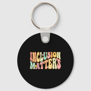 Inclusion Problems Special Education Autism Awaren Key Ring