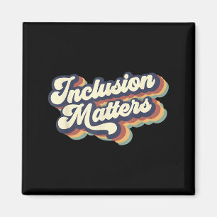 Inclusion Retro Special Education Teacher Women Magnet