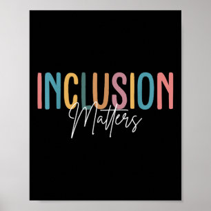 Inclusion S Colourful Mental Health Awareness Poster