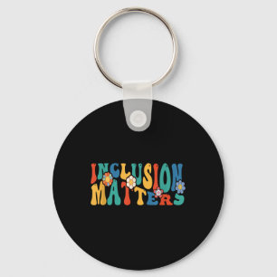 Inclusion S Special Education Autism Awareness Tea Key Ring