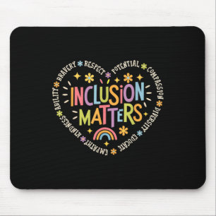 Inclusion S Special Education Teacher Autism Aware Mouse Pad