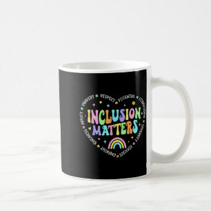 Inclusion special education for women teacherInclu Coffee Mug