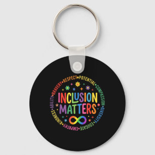 Inclusion Special Education Teacher Autism Key Ring