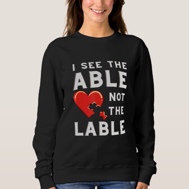 Inclusion Sped Special Education Teacher - I See T Sweatshirt (Front)