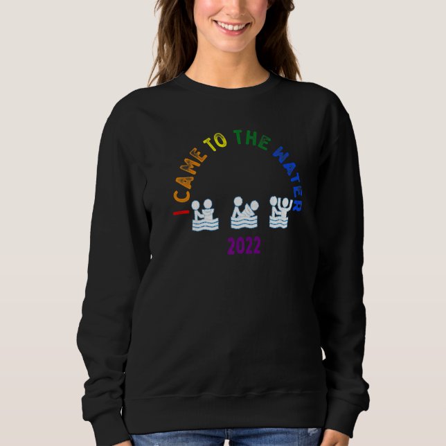 Inclusive Church Baptism 2022 LGBT Gay Pride Chris Sweatshirt (Front)