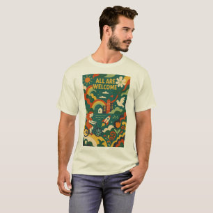 Inclusive Community Art T-Shirt