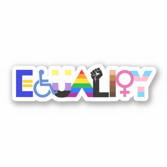 Inclusive Equality Flag (Front)