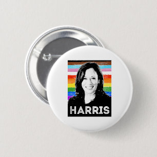 Inclusive Harris Pride Poster 6 Cm Round Badge
