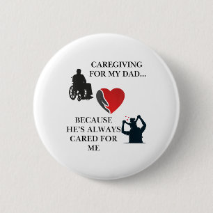 Inclusive Love Caregiver Appreciation Tee _1 6 Cm Round Badge
