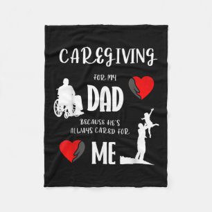 Inclusive Love Caregiver Appreciation Tee  Fleece Blanket