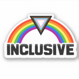 Inclusive Pride Rainbow Sticker