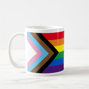 Inclusive rainbow Lgbtq gay diversity flag Coffee Mug