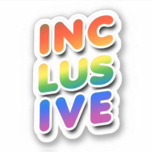 INCLUSIVE STICKER
