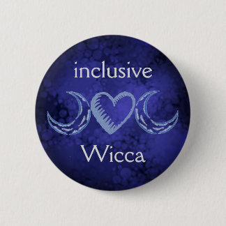 inclusive Wicca 6 Cm Round Badge