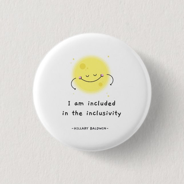 Inclusivity button (Front)