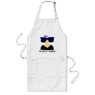 Incognito Moustache & Glasses Apron