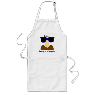 Incognito Moustache & Glasses Apron