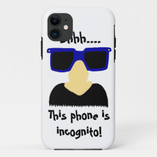 Incognito Moustache & Glasses iPhone 5 Case