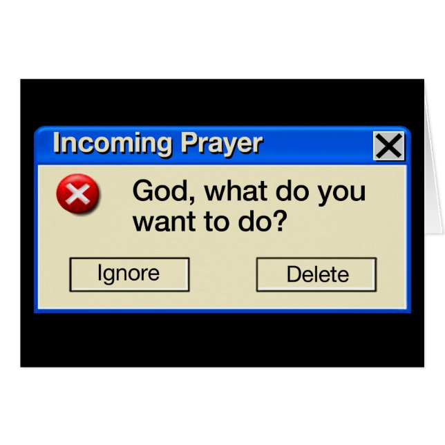 INCOMING PRAYER - (Front Horizontal)