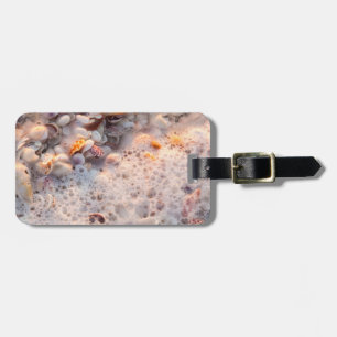 Incoming Surf And Seashells On Sanibel Island Luggage Tag