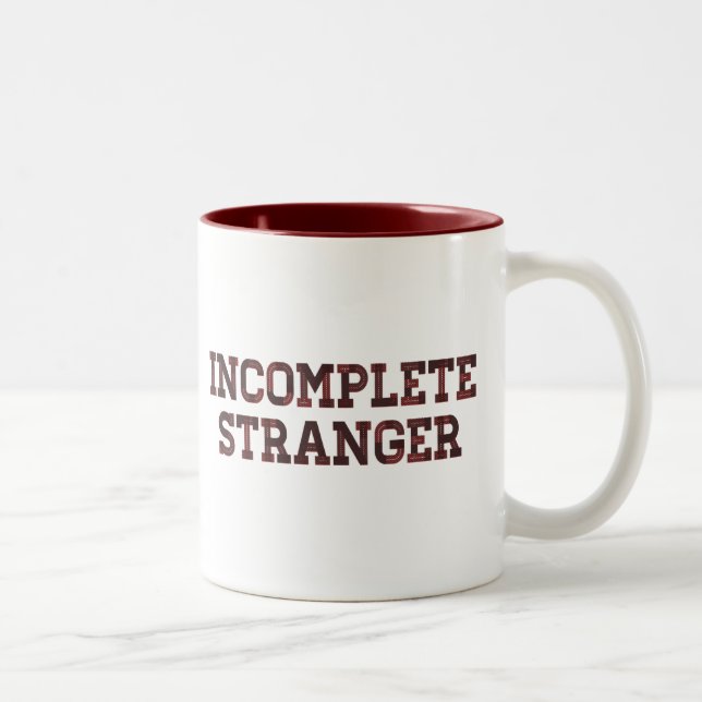 Incomplete Stranger Two-Tone Coffee Mug (Right)