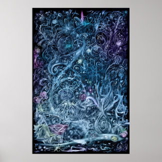 Incopreal Flowers Poster