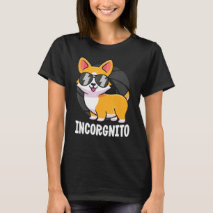 Incorgnito Corgi For Kids Men Corgi Security T-Shirt
