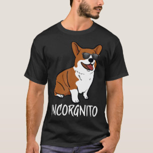 Incorgnito Corgi Puppy Animal Tee