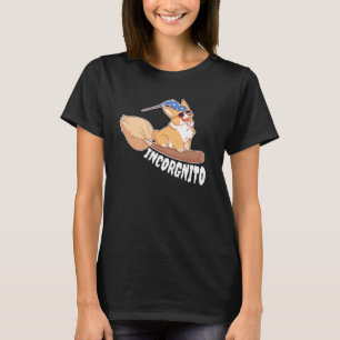Incorgnito Wizard Corgi Animal Halloween Costume T-Shirt