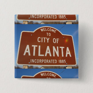 Incorporated Atlanta 15 Cm Square Badge