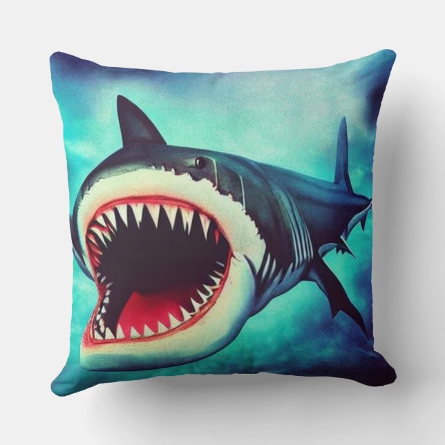 Increadible Shark pillow (Back)