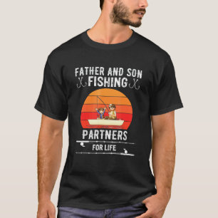 Incredible Father Teach Son How To Fishing Funny B T-Shirt