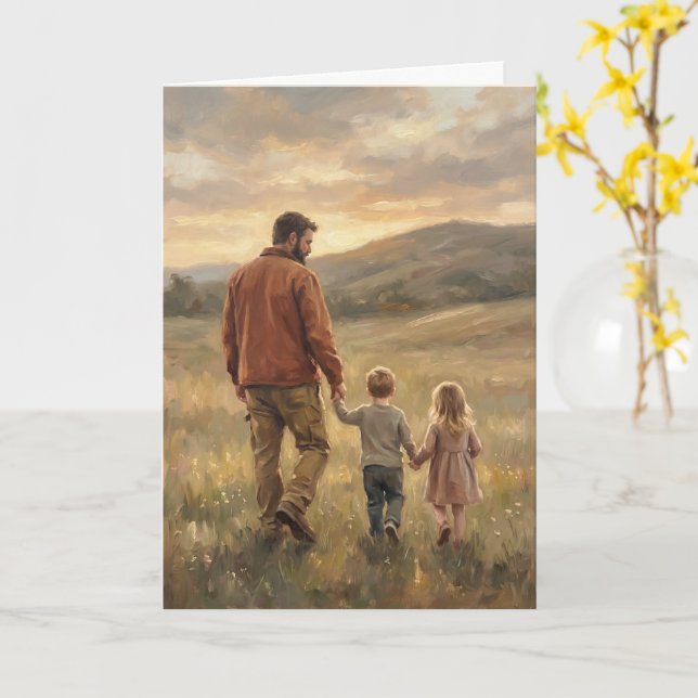 Incredible Husband Father's Day Card (Yellow Flower)