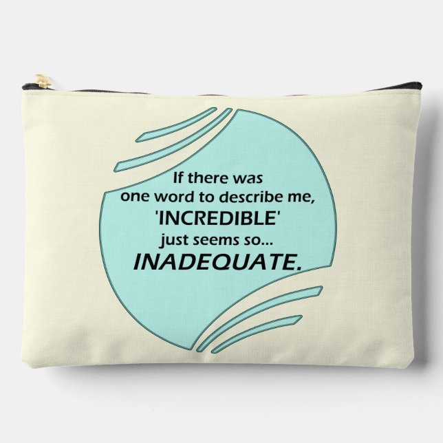 Incredible is inaccurate accessory pouch (Front)