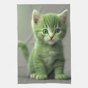 Incredible Kitten Tea Towel