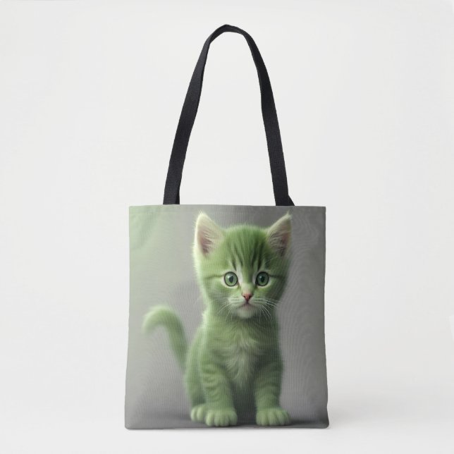 Incredible Kitten Tote Bag (Front)