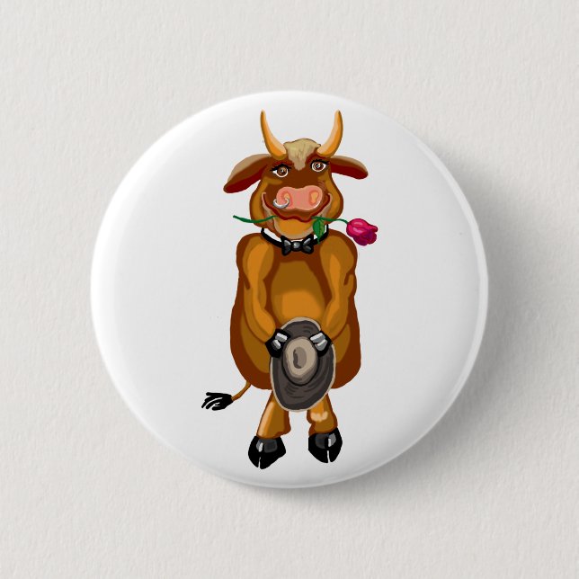 Incredibull 6 Cm Round Badge (Front)