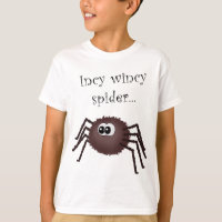 Incy wincy spider t-shirt for kids