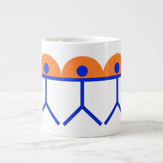 Indalo Man Blue and Orange Sun Large Coffee Mug