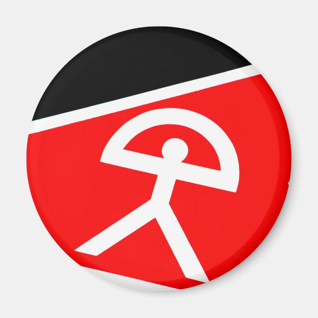 Indalo Man from Almeria region of Spain Magnet (Front)